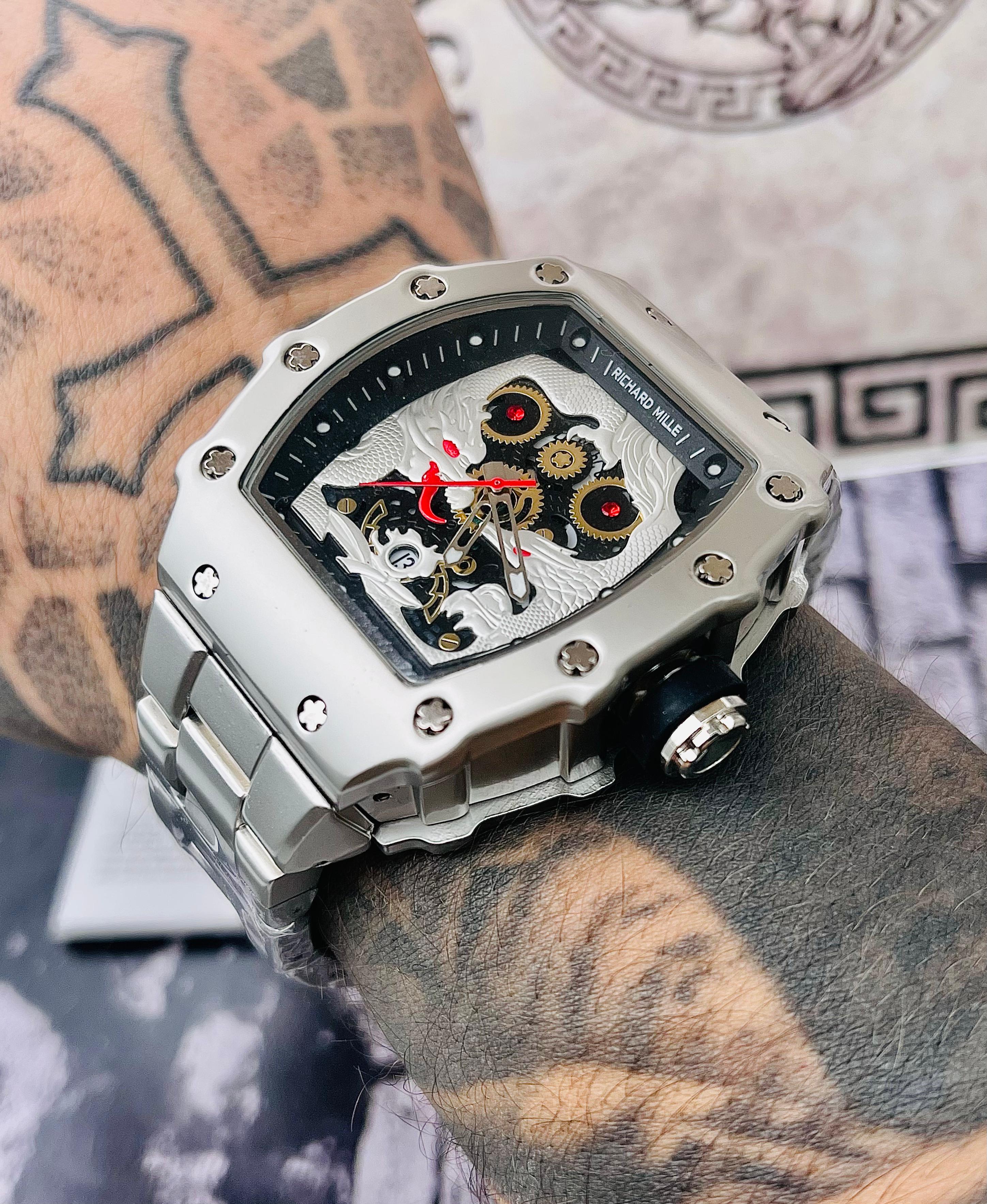 Reloj Richard Mille Metalico Dragon