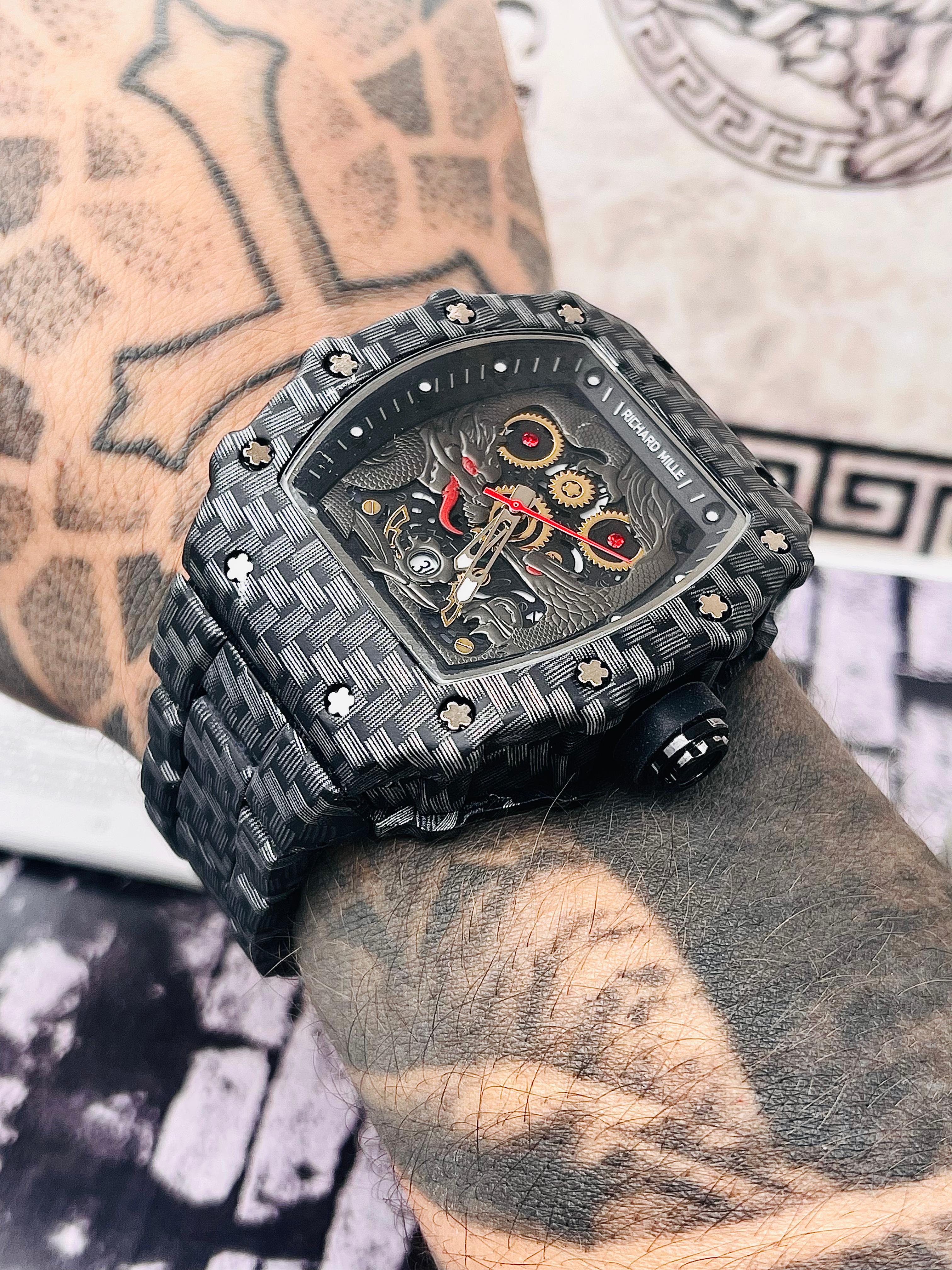 Reloj Richard Mille Metalico Dragon